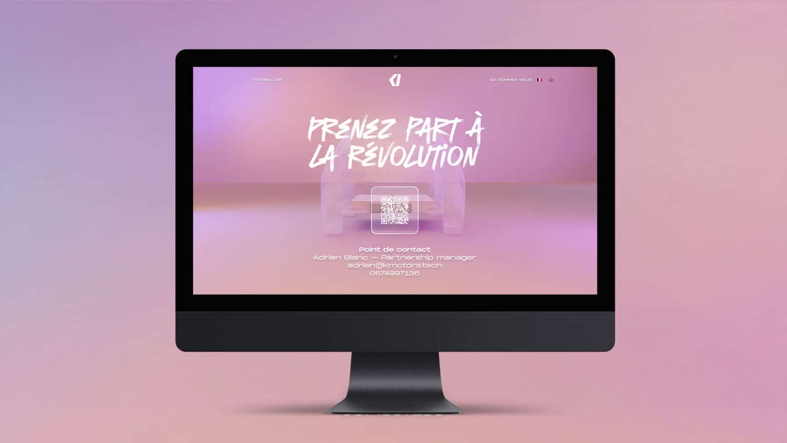 Perroquet - Perroquet-site-web-realisation-kmotors-site-web-accueil-qr-code
